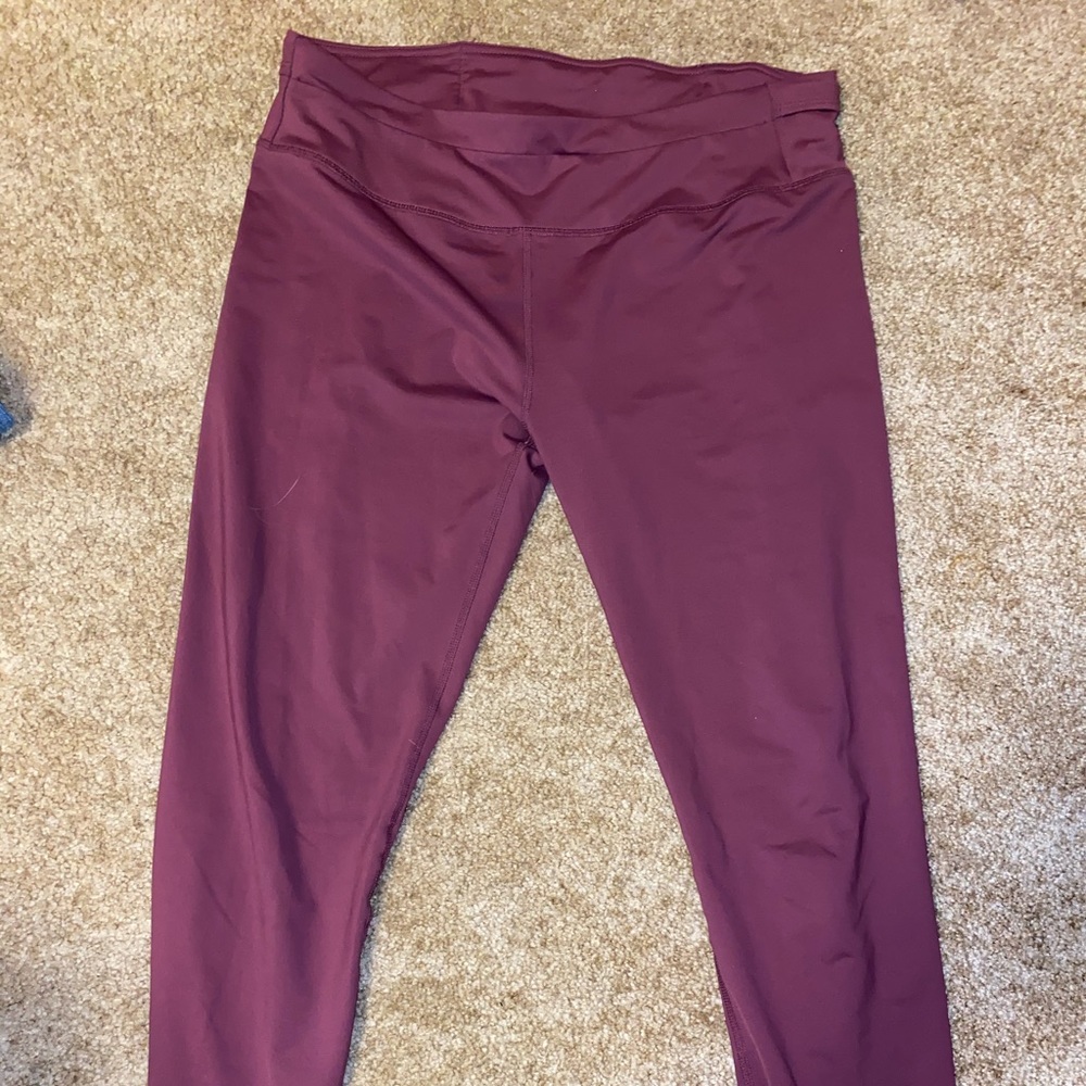 purple fabletic leggings